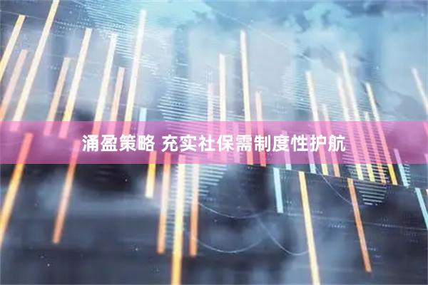 涌盈策略 充实社保需制度性护航