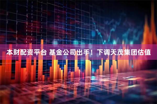 本财配资平台 基金公司出手！下调天茂集团估值